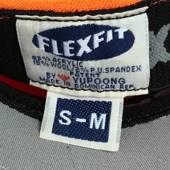 VINTAGE Fiction Clothing - FDCO Clothing Orange Full Back Baseball Cap - Picture 7 of 7